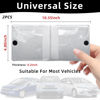 Picture of Ziciner Car Registration Insurance Holder, 2Pack Essential Auto Card Document Glove Box Organizer with Velcro Closure, Vehicle Interior Accessories Perfect for Most Car, Truck, SUV (Gray/Big Car)