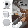Picture of Ziciner Car Registration Insurance Holder, 2Pack Essential Auto Card Document Glove Box Organizer with Velcro Closure, Vehicle Interior Accessories Perfect for Most Car, Truck, SUV (Gray/Big Car)