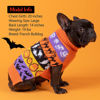 Picture of KYEESE Halloween Dog Sweater for Small Dogs Pumpkin Ghost Dog Knitwear Turtleneck Dog Apparel, S