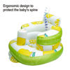 Picture of AirSwim Baby Inflatable Seat for Babies 3 Months and Up, Baby Support Seat Summer Toddler Chair for Sitting Up, Built in Air Pump Baby Floor Seat Gifts, Lemon