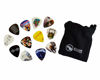 Picture of 12 x Classic Albums Guitar Pick Set Guitar Plectrums For Every Guitarist Double Sided Printing Picks Sized 0.46, 0.71, 0.81, 0.88, 0.96 And 1.2 mm For Electric Guitar, Acoustic Guitar And Bass (Set 2)