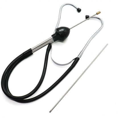 Picture of Garnish Gripper Mechanic's Stethoscope Automotive Engine Diagnostic Sensitive Hearing Tool for Cars, Trucks and Motorcycles,Black