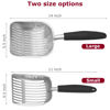 Picture of Frxat Cat Litter Scoop, Aluminum Alloy Sifter, Kitty Scoop, Small Cat Litter Scooper That's Heavy Duty and Sturdy, Durable Cat Pooper Scooper for Efficient Litter Reuse, Aqua Hanld