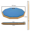 Picture of HAIRIESIS Snare Drum Practice Pad,12-Inch Practice Drum Pad,Double Sided Silent Drum Pad and Sticks,Drum Pads Carry Bag