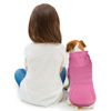 Picture of Dog Hoodie Dog Sweaters for Small Dogs Dog Sweater Solid Soft Brushed Fleece Dog Clothes Dog Hoodie Sweatshirt with Pocket(Pink-XS)