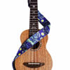 Picture of Van Gogh"Starry Night" Ukulele Strap & Leather Ends Shoulder Strap for Soprano Concert Tenor and Baritone Ukulele (Uke-Starry Night)