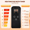 Picture of Niubya Pet Heating Pad for Dogs and Cats, Adjustable Temperature and Waterproof Pet Heated Mat with Timer, Electric Heating Pet Bed with Chew Resistant Cord and Soft Washable Cover