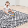 Picture of Vibe bear Baby Foam Play Mat, 50x50 Inches Baby Crawling Mat, Thicken One-Piece Baby Playmat, Non Slip Washable Baby Play Mat for Playing, Soft Floor Mat for Babies, Infants, Toddlers