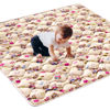Picture of Vibe bear Baby Foam Play Mat, 59x59 Inches Baby Crawling Mat, Thicken One-Piece Baby Playmat, Non Slip Washable Baby Play Mat for Playing, Soft Floor Mat for Babies, Infants, Toddlers