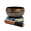 Picture of Tibetan Singing Bowl Set Bronze - Master Healing Grade - Authentic Handcrafted Sound Bowl by Himalayan Bazaar