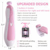 Picture of Baby Nail Trimmer Electric Nail File Baby Nail Clippers, 20 in 1 Safe Nail Filer Grinder Kit for Newborn Infant Toddler Kids or Adults Toes Fingernails Care Trim Polish, Led Light and Grinding Heads