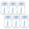 Picture of Maymom Wide-Mouth Milk Storage Collection Bottle with SureSeal Sealing Disk; Compatible with Spectra/Motif Luna/Ameda MYA/Bellababy Pumps. Can Replace Spectra S1 S2 Bottles, 6 pc (4.7Oz/140mL, 6pc)