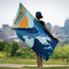 Picture of Sprints Athletic Running Towel, Full-Sized, Car Seat Cover - Moisture Wicking (Sasquatch)