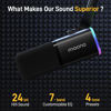 Picture of MAONO Dynamic Gaming Microphone: USB XLR Dynamic Computer Microphone with Software-RGB PC Mic for Gamer-Podcast Microphone Kit for Streaming Recording Studio YouTube Content Creation Online Chat
