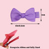 Picture of JUCCPUL Baby Hair Bows Clips for Girls 2" Baby Girls Bows Fully Lined Hair Clips Grosgrain Ribbon Alligator Clips Bows for Baby Girls Infants Toddlers 40pcs