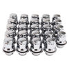 Picture of M12x1.5 Lug Nuts with Mag Flat Seat 24 pcs 13/16" 21mm Hex 1.46x1.18 Chrome Wheel Lug Nut Compatible with Tacoma 4Runner FJ Cruiser Corolla