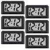 Picture of Shudyear Small Digital Clock， with Jumbo LCD Time & Day Display，Mini Automotive Small Digital Clock Battery Operated for Desktop Nightstand Pocket Car Truck Dashboard & Air Vent (6, Black)