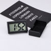 Picture of Shudyear Small Digital Clock， with Jumbo LCD Time & Day Display，Mini Automotive Small Digital Clock Battery Operated for Desktop Nightstand Pocket Car Truck Dashboard & Air Vent (6, Black)