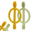 Picture of Baby Teething Toys with Easy-Hold Handle, Silicone Infant Toothbrush, Textured On Both Sides Helps Massage, Soothe Sore Gums, Teething Toys for Babies 0-6 Months, 6-12 Months