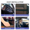 Picture of DECKALY Waterproof Sweating Car Seat Cover for Post Gym Workout, Running, Swimming, Beach and Hiking, Universal Fit Non-Slip Bucket Seat Protector for Cars SUV Trucks, Machine Washable (Flag)