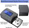 Picture of DIGITNOW Digital Turntable Stylus Force Scale Gauge 0.01g/5.00g,Tracking Force Pressure Scale for Tonearm Phono Cartridge, Blue LCD Backlight