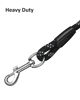 Picture of 2 Pack Black&Orange 50FT Long Dog Training Leash for Medium/Larege Dogs for Walking Camping Outside