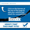 Picture of Bendix Priority1 CFC952 Ceramic Rear Brake Pads for Lincoln Aviator 2005-2003