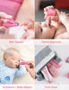 Picture of OTTOLIVES Baby Healthcare and Grooming Kit, 24 in 1 Baby Electric Nail Trimmer Set Newborn Nursery Health Care Set for Newborn Infant Toddlers Baby Boys Girls Kids Haircut Tools (0-3 Years+) (Pink)