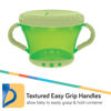 Picture of Nuby 2-Pack Snack Keepers, Blue and Green