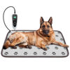 Picture of GOLOPET Large Dog Heating Pad 34x21in Waterproof Pet Heating Pad for Dogs Smart Thermostat Switch, Whelping Supplies Heated Dog Bed,Adding Wire Rope Wires Puppy Heating Pad Mat-Whelping Box for Dogs