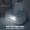 Picture of Jool Baby TinyBums Baby Wipe Warmer & Dispenser with LED Changing Light & On/Off Switch (Gray)