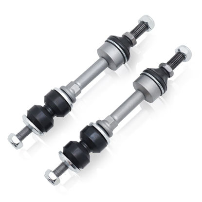 Picture of Zinc-Nickel Alloy Front Stabilizer Sway Bar End Link End Kit for 2004-2008 Ford F-150 2WD 2006-2008 Lincoln MARK LT 2WD K80337