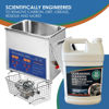Picture of NORTHWEST ENTERPRISES Ultrasonic Cleaner Solution for Carburetors and Engine Parts. Concentrated Washing Compound for use in Ultrasonic Machines and Immersion Washers (1 Gallon)