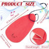 Picture of 4 Pcs Clarinet Swab Cloth Clarinet Cleaner Clarinet Cleaning Cloth Swab for Inside Tube Suitable Clarinet Piccolo Flute Sax Saxophone (Red)