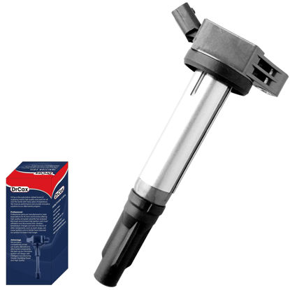 Picture of DrCax OEM Ignition Coil UF487 C1601 90919-A2007 Compatible with Lexus Toyota Lotus ES350 RX350 RX450h Avalon Camry Highlander RAV4 Sienna Venza Evora - 3.5L V6 Engines - 1 Pack