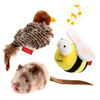 Picture of Gigwi Interactive Cat Toys Animal Sound Bird/Mouse/Bee Interactive Squeaking Cat Toys Melody Chaser & Toys for Cats to Play Alone, Play and Squeak Kitten Toys for Boredom