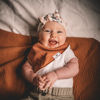 Picture of Diaper Squad Earthy Solid 10-Pack Baby Drool Bandana Bibs for Boys, Girls, Unisex - Soft Organic Cotton and Fleece, Plain Colors