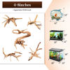Picture of majoywoo Natural Driftwood for Aquarium Decor Fish Tank Decorations, Assorted Spider Wood Branch 4-8" 5 Pcs, Reptile Decor