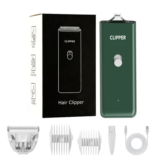 Picture of Dog Cat Home Hair Waterproof Clipper Portable Electric USB Rechargeable Pet Grooming Tools Low Noise Shaver Cordless Trimmer for Small and Large Pets