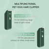 Picture of Dog Cat Home Hair Waterproof Clipper Portable Electric USB Rechargeable Pet Grooming Tools Low Noise Shaver Cordless Trimmer for Small and Large Pets
