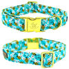 Picture of Elegant little tail Dog Collar, Summer Pet Collar Dog Durable Bees Print Dog Collars Girl or Boy Soft Pet Gift Adjustable Dog Collar for Small Medium Large Dogs