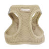 Picture of Downtown Pet Supply Step in Dog Harness for Small Dogs No Pull, Large, Khaki - Adjustable Harness with Padded Mesh Fabric and Reflective Trim - Buckle Strap Harness for Dogs