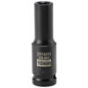 Picture of ZOYAKKI 1/2" Drive x 10 mm Deep 6 PT Impact Socket, CR-MO, 1/2-inch Drive 6 Point Axle Nut Socket for Easy Removal of Axle Shaft Nuts (10MM)