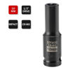 Picture of ZOYAKKI 1/2" Drive x 10 mm Deep 6 PT Impact Socket, CR-MO, 1/2-inch Drive 6 Point Axle Nut Socket for Easy Removal of Axle Shaft Nuts (10MM)