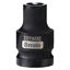 Picture of ZOYAKKI Shallow Impact Socket, SAE, 1/2 Inch Drive, 6 Point, Metric x 8 mm