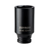Picture of ZOYAKKI 1/2" Drive x 32 mm Deep 6 PT Impact Socket, CR-MO, 1/2-inch Drive 6 Point Axle Nut Socket for Easy Removal of Axle Shaft Nuts (32MM)