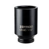 Picture of ZOYAKKI 6-Point 1/2-Inch Drive Deep Impact Socket- 1-1/2" (SAE), CR-MO, 1/2-inch Drive 6 Point Axle Nut Socket for Easy Removal of Axle Shaft Nuts (1-1/2")