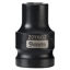 Picture of ZOYAKKI Shallow Impact Socket, SAE, 1/2 Inch Drive, 6 Point, Metric x 9 mm