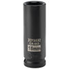 Picture of ZOYAKKI 1/2" Drive x 18 mm Deep 6 PT Impact Socket, CR-MO, 1/2-inch Drive 6 Point Axle Nut Socket for Easy Removal of Axle Shaft Nuts (18MM)