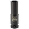 Picture of ZOYAKKI 1/2" Drive x 14 mm Deep 6 PT Impact Socket, CR-MO, 1/2-inch Drive 6 Point Axle Nut Socket for Easy Removal of Axle Shaft Nuts (14MM)